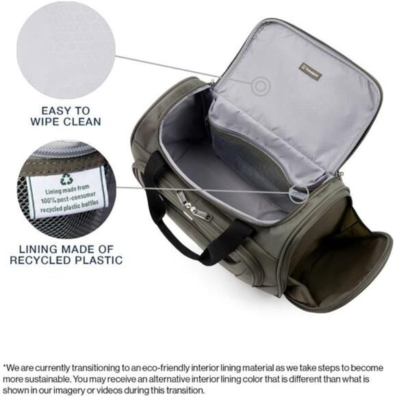 5 Softside Lightweight Underseat Carry-On Travel Tote, Overnight Weekender Bag - Picture 5 of 7